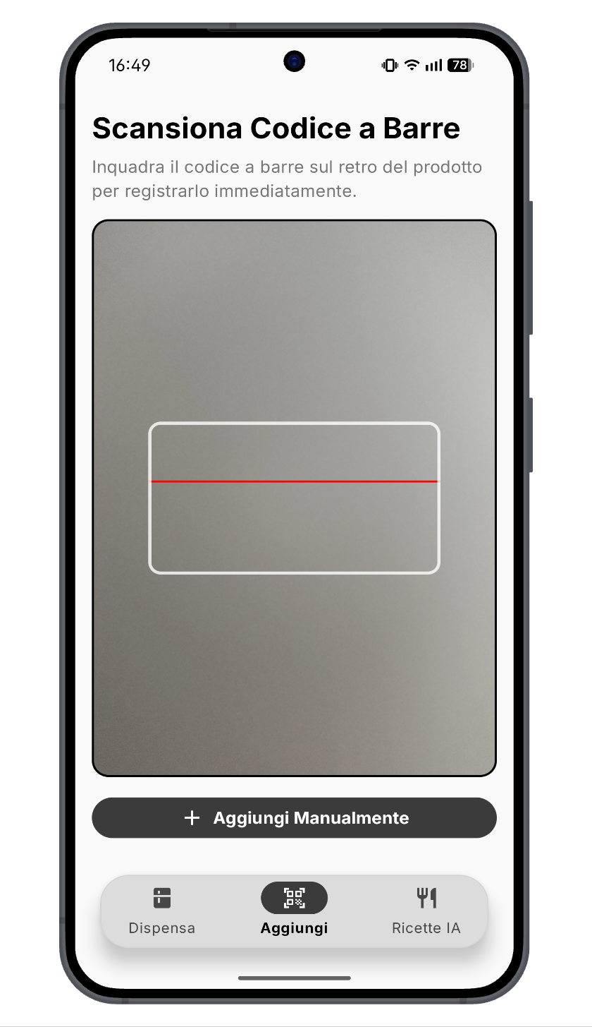 Schermata DispensAPP 2