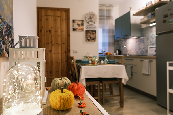Dettaglio sulla cucina