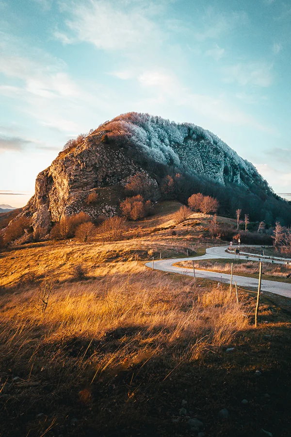 Monte Armizzone al tramonto